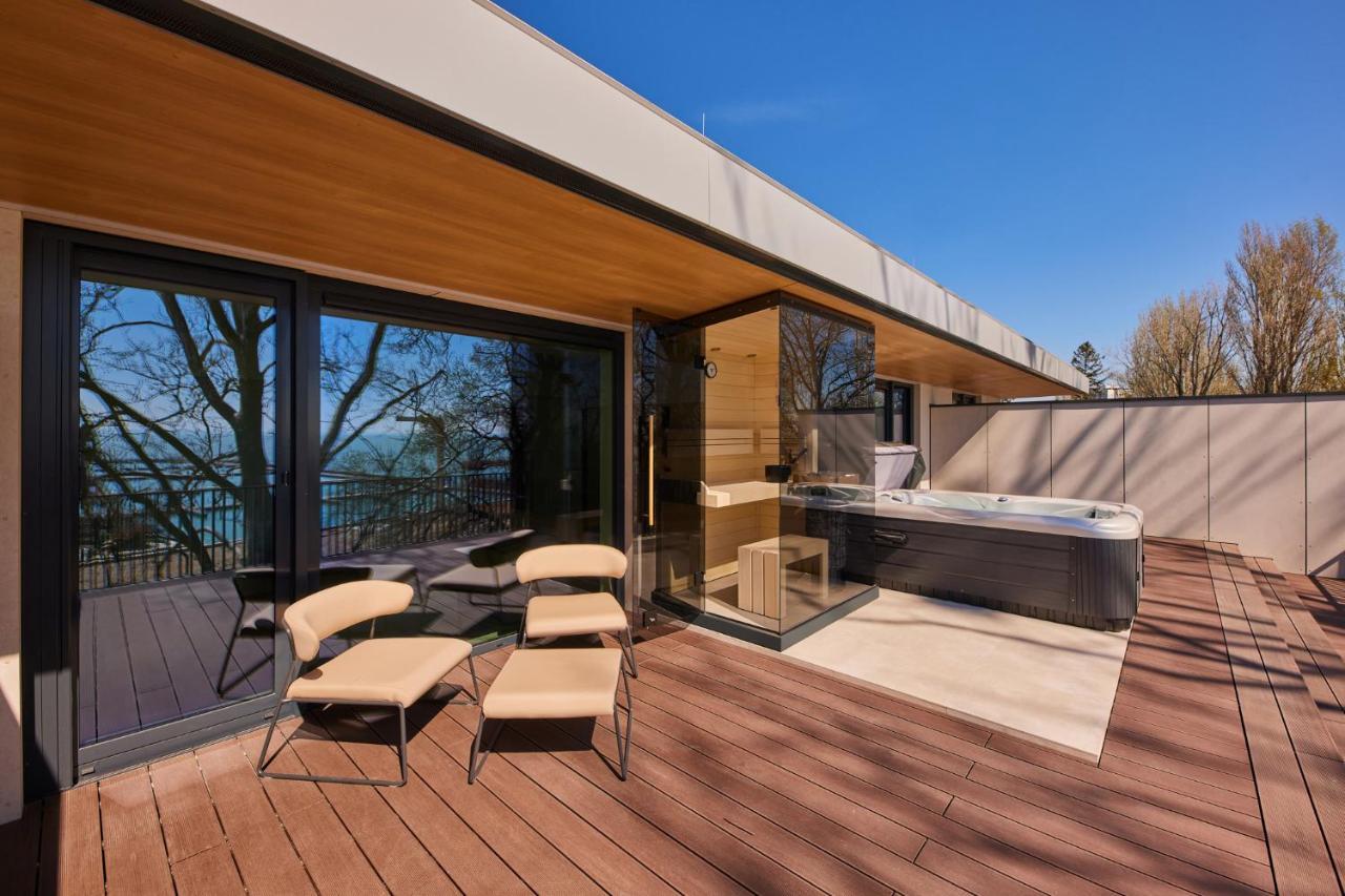 Lua Resort - Adults Only Balatonfüred Extérieur photo The rooftop terrace